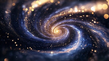 Beautiful Cosmic Flow Abstract Wallpaper