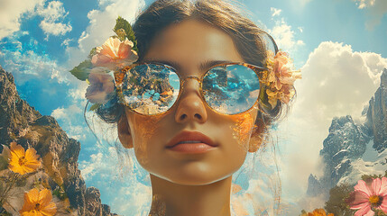 Collage that showcases friends engaging in their favorite hobbies and activities