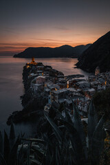 Sunset in Vernazza