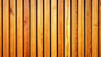 Obraz premium Vertical Wooden Slats Creating a Textured Background on Floor or Wall, Showcasing Natural Patterns and Tones for a Modern Interior Design Aesthetic