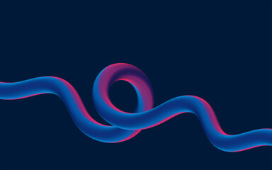 abstract blue background with circles