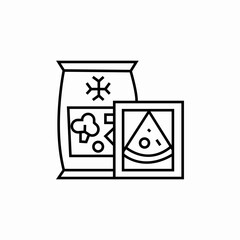 iced products icon sign vector