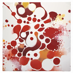 retro tapestry curve pattern