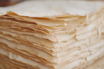 Detailed aged paper with fibers and subtle weathered effects, perfect for overlay.