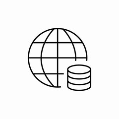 world money icon sign vector