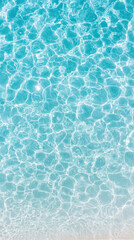 Obraz premium Clear Blue Water Surface in Swimming Pool