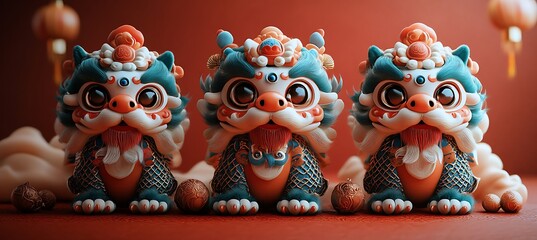A Group of Small Decorative Statues


