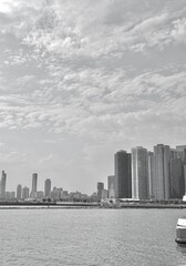 Chicago Skyline Lake Michigan
