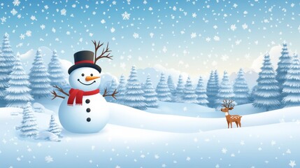 Winter Wonderland Scene