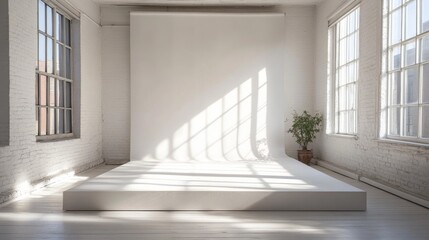 Obraz premium Minimalist Studio Space