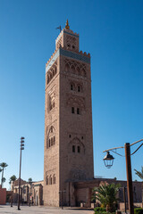 Obraz premium minaret in Marrakesh 