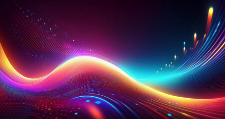 Obraz premium smooth and flowing liquid background featuring vibrant, fluid-like textures and colors