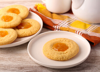 Peanut butter and jelly buttons