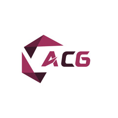 ACG creative minimalist letter logo. ACG unique vector initials alphabet letter logo designACG creative minimalist letter logo. ACG unique vector initials alphabet letter logo design