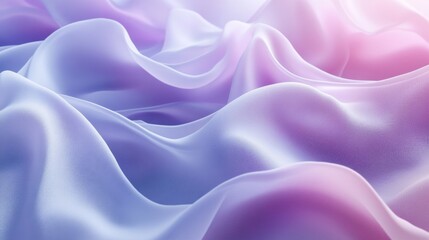 Obraz premium Soft Pastel Fabric Waves