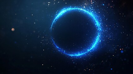 Mystical Blue Energy Ring