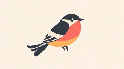 Fototapeta premium bird icon. sign design