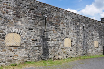 Mauer Schlossruine Arnsberg