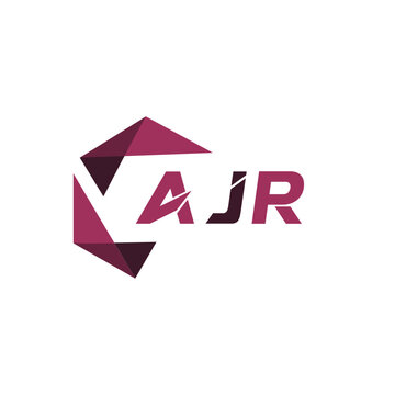 AJR creative minimalist letter logo. AJR unique vector initials alphabet letter logo design
