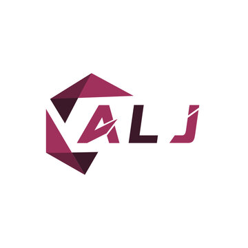ALJ creative minimalist letter logo. ALJ unique vector initials alphabet letter logo design