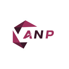 ANP creative minimalist letter logo. ANP unique vector initials alphabet letter logo design