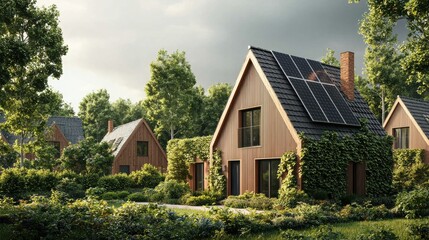 Combatting climate change with a sustainable renewable energy village
