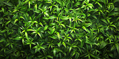 Fototapeta premium Image of Dense Green Foliage