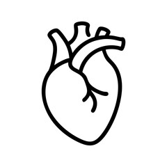 Icon of a Heart Organ