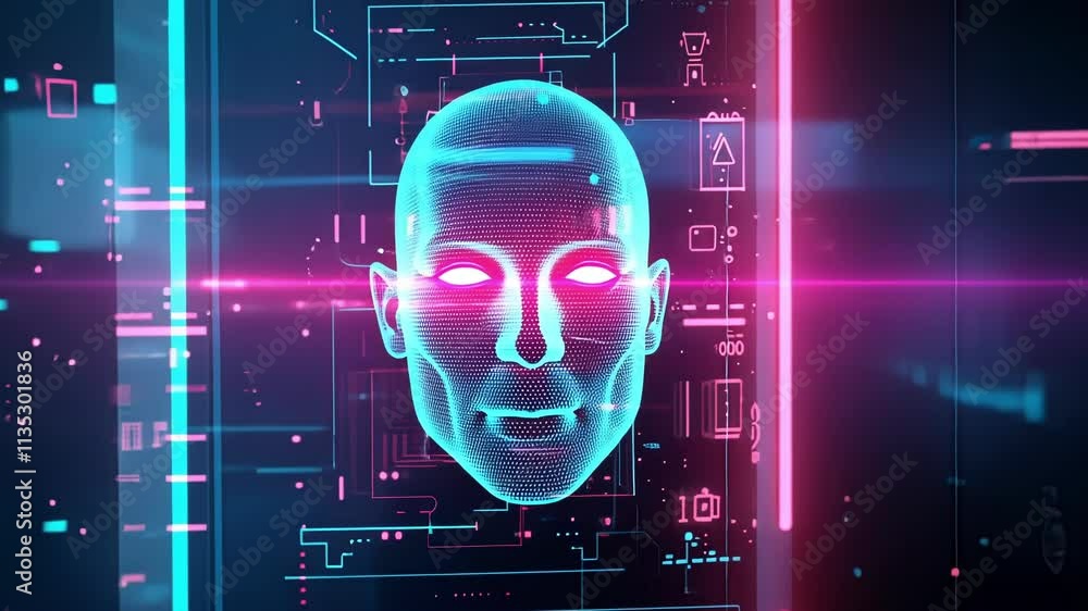 Poster 6g technology has taken home security to a whole new level with advanced facial recognition and moti