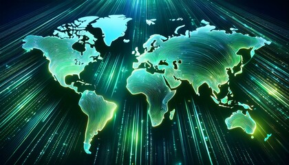 concept world map background 