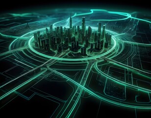 abstract technology background