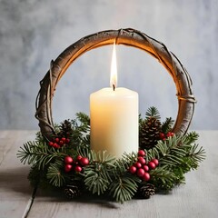  'Man landscaping with natural stones - Building of a dry stone wall',