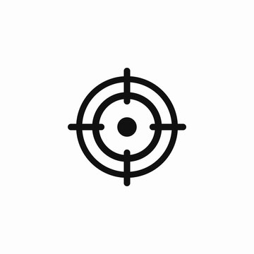 recommend clip art: target aim icon sign vector