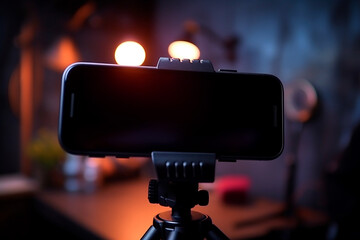 Cutting-edge smartphone tailored for influencers to create content for social networks.