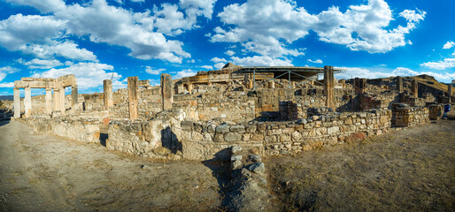 Tripolis ancient city ruins, Denizli, Turkey.
