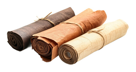 Craft Paper for Scrapbooking & DIY Projects - Isolated on White Background