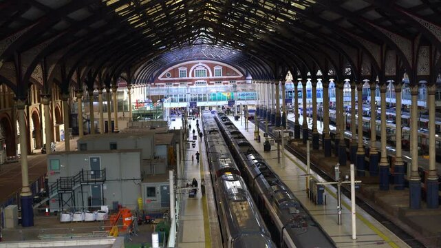 London Liverpool street station in England