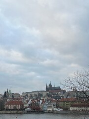 Fototapeta premium Prague from the distance