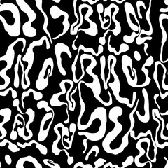 Abstract pattern luxury seamless texture black and white