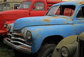 Rusty Cars and Trucks