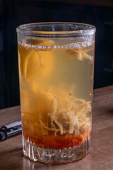 whiskey with ice