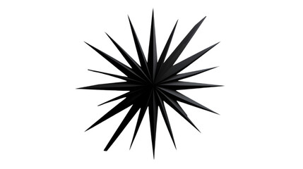 Fototapeta premium Abstract Black Starburst Design Geometric Elegant Modern Background