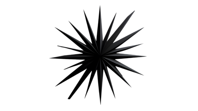 Abstract Black Starburst Design  Geometric  Elegant  Modern Background