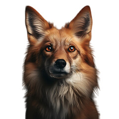 Obraz premium A Beautiful Fox PNG Cutout on a Transparent Background for Easy Use in Design Projects