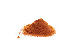 Cinnamon isolated on white background