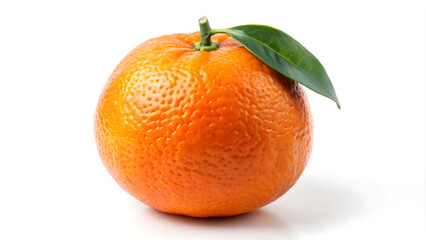 Tangelo on a white background
