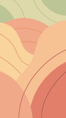 abstract background with waves