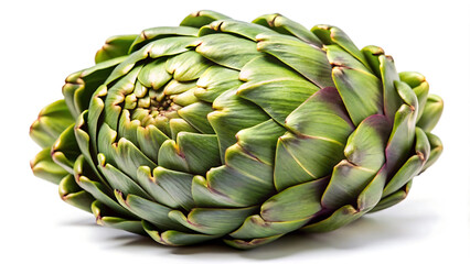 Artichoke on White Background