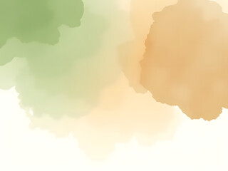 Obraz premium Vintage Green and Brown Floral Grunge Pattern Illustration with Antique Texture and Seamless Design