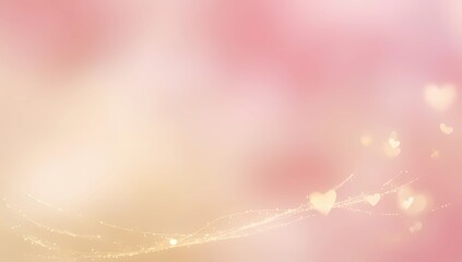 Subtly Blurred Background in Pink and Cream with Gentle Light Accents for Mother's Day